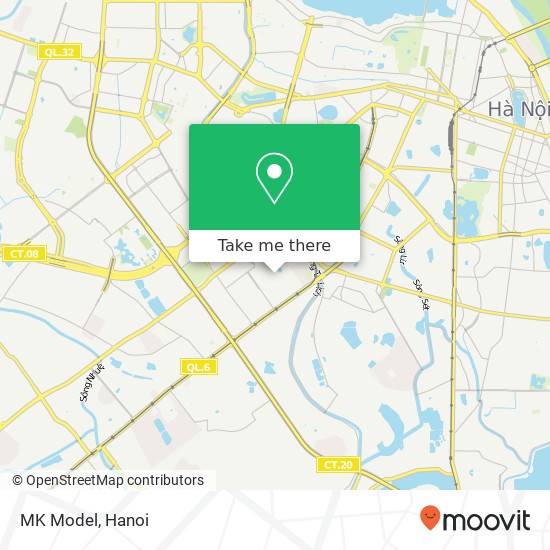 MK Model, 205 PHỐ Quan Nhân Quận Thanh Xuân, Hà Nội map
