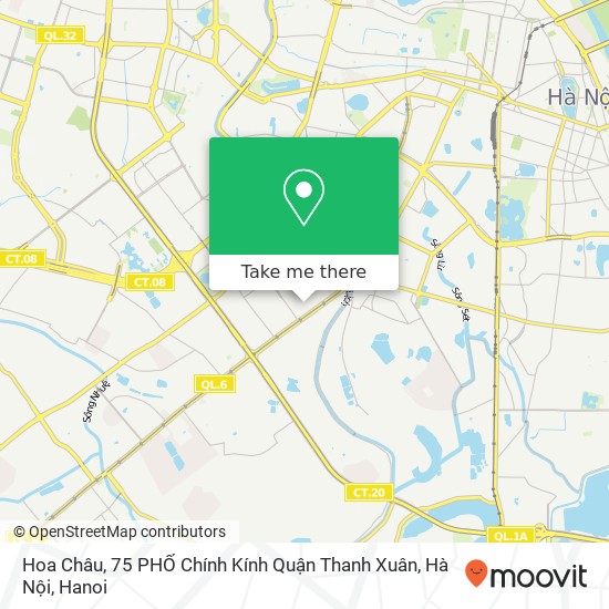 Hoa Châu, 75 PHỐ Chính Kính Quận Thanh Xuân, Hà Nội map