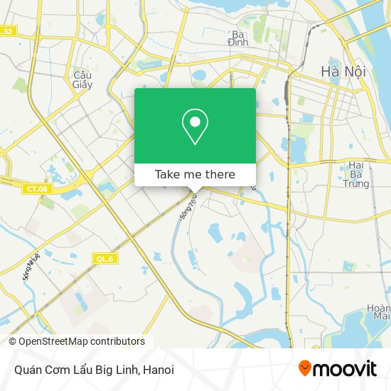 Quán Cơm Lẩu Big Linh map