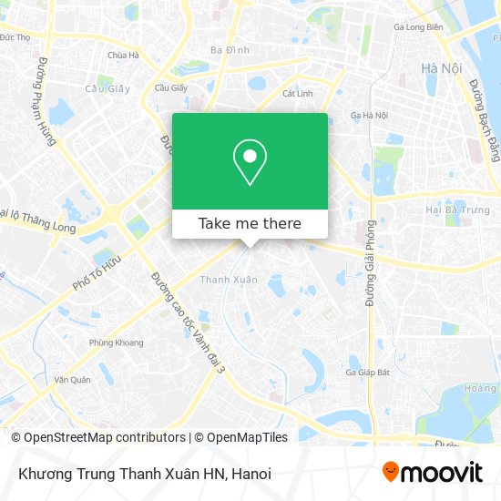 Khương Trung Thanh Xuân HN map