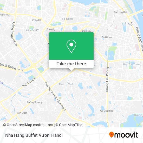 Nhà Hàng Buffet Vườn map