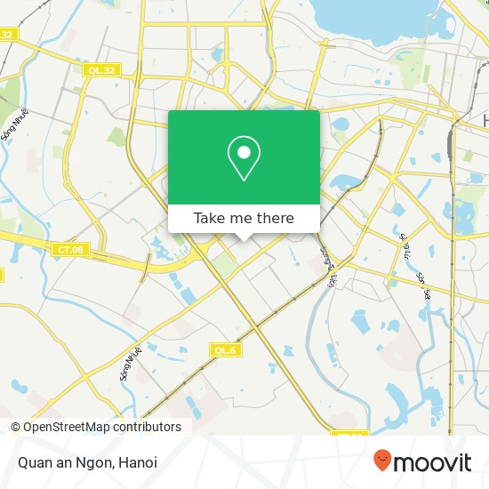 Quan an Ngon, Quận Cầu Giấy, Hà Nội map