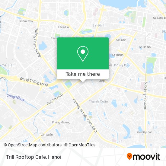 Trill Rooftop Cafe map