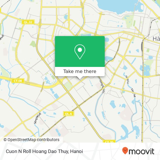 Cuon N Roll Hoang Dao Thuy, Quận Thanh Xuân, Hà Nội map