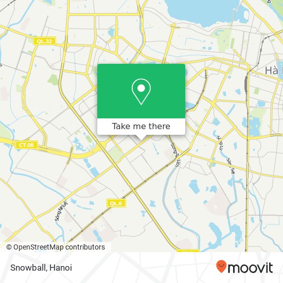 Snowball, PHỐ Nguyễn Thị Định Quận Thanh Xuân, Hà Nội map