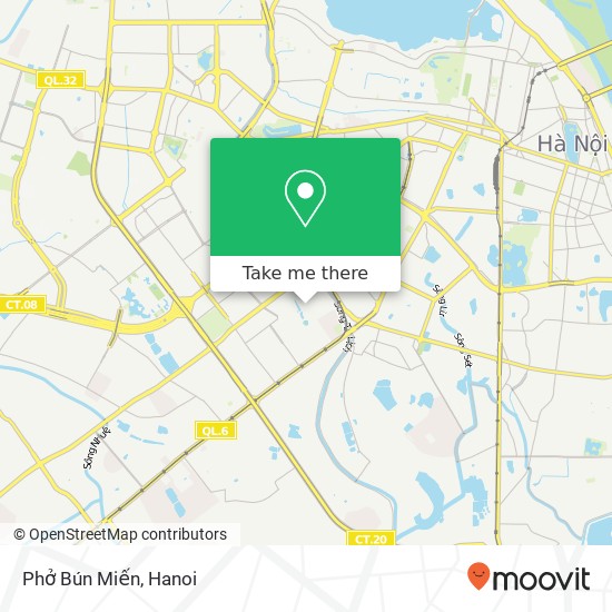 Phở Bún Miến, 136 PHỐ Quan Nhân Quận Thanh Xuân, Hà Nội map
