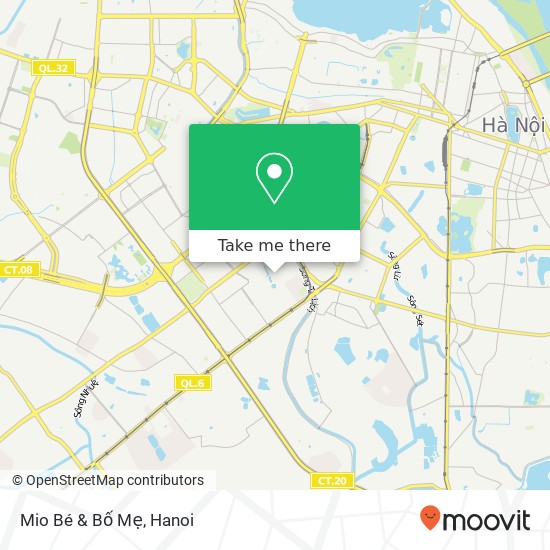 Mio Bé & Bố Mẹ, PHỐ Quan Nhân Quận Thanh Xuân, Hà Nội map