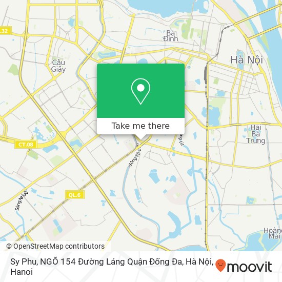 Sy Phu, NGÕ 154 Đường Láng Quận Đống Đa, Hà Nội map