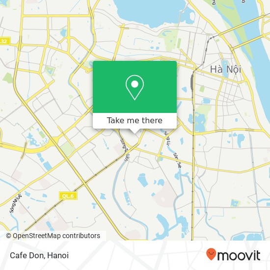 Cafe Don, PHỐ Thái Thịnh Quận Đống Đa, Hà Nội map