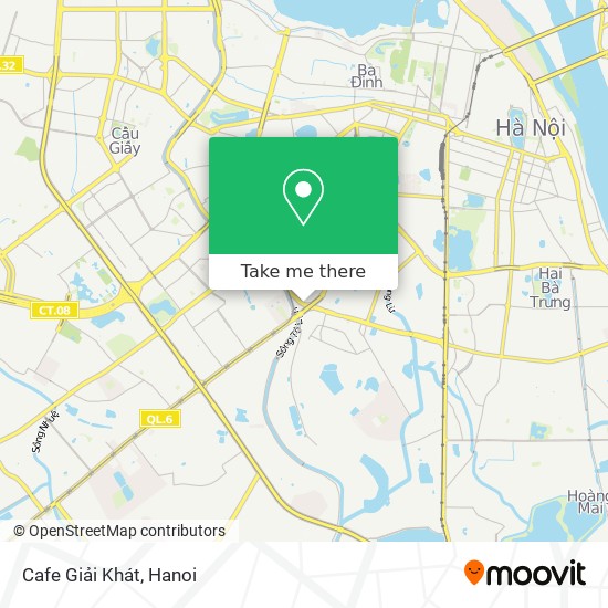 Cafe Giải Khát map