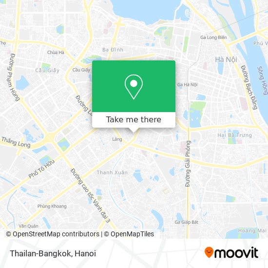 Thailan-Bangkok map