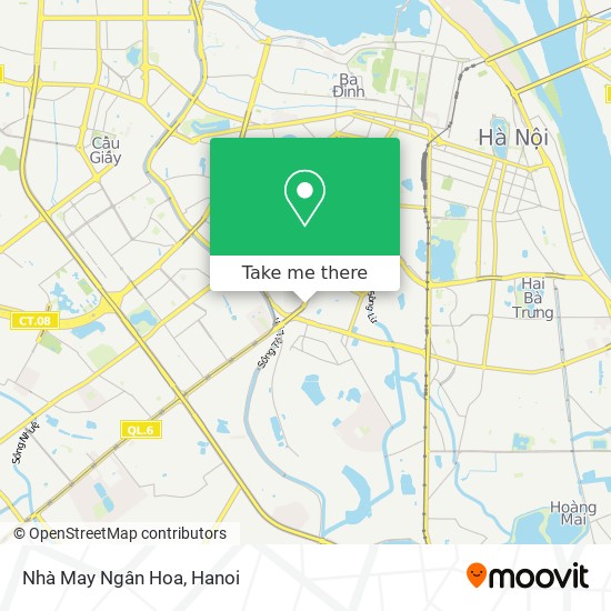 Nhà May Ngân Hoa map