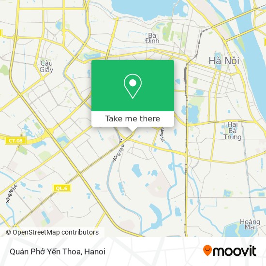 Quán Phở Yến Thoa map