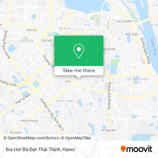 Bia Hơi Bà Đạt-Thái Thịnh map