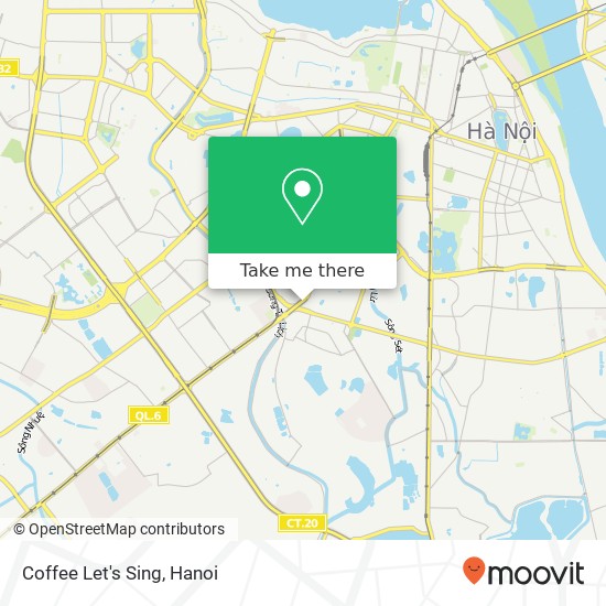 Coffee Let's Sing, 319 PHỐ Tây Sơn Quận Đống Đa, Hà Nội map