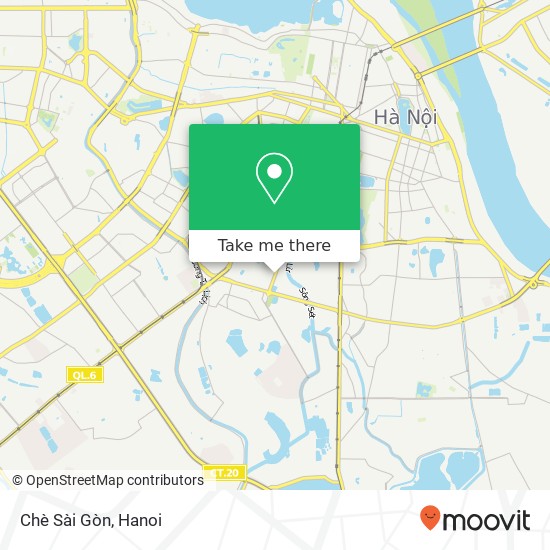 Chè Sài Gòn, PHỐ Tôn Thất Tùng Quận Đống Đa, Hà Nội map