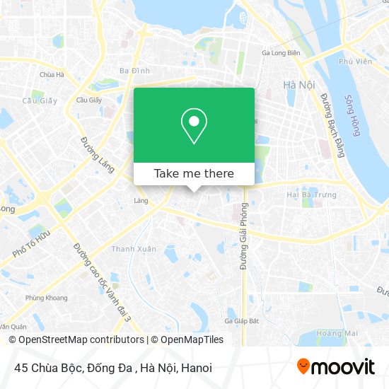 45 Chùa Bộc, Đống Đa , Hà Nội map