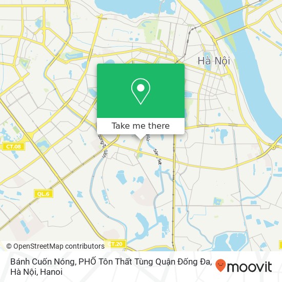 Bánh Cuốn Nóng, PHỐ Tôn Thất Tùng Quận Đống Đa, Hà Nội map