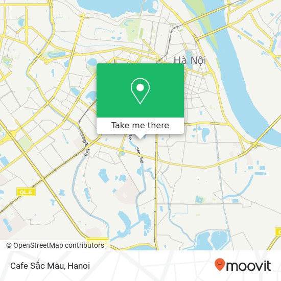 Cafe Sắc Màu, PHỐ Lương Định Của Quận Đống Đa, Hà Nội map