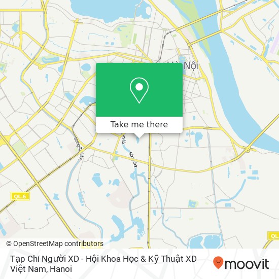 Tạp Chí Người XD - Hội Khoa Học & Kỹ Thuật XD Việt Nam map