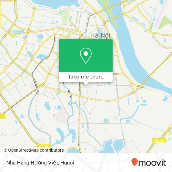 Nhà Hàng Hương Việt, PHỐ Trần Đại Nghĩa Quận Hai Bà Trưng, Hà Nội map