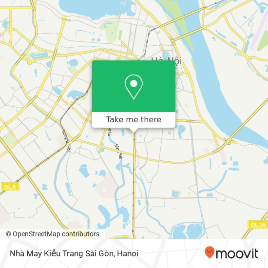 Nhà May Kiều Trang Sài Gòn, 72 ĐƯỜNG Giải Phóng Quận Hai Bà Trưng, Hà Nội map