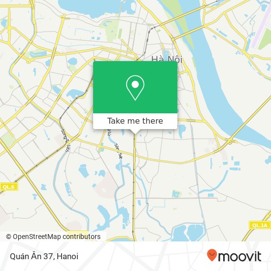 Quán Ăn 37, 37 ĐƯỜNG Giải Phóng Quận Hai Bà Trưng, Hà Nội map