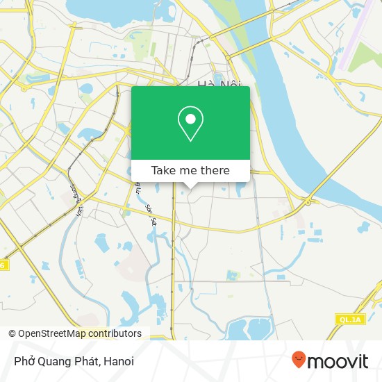 Phở Quang Phát, PHỐ Trần Đại Nghĩa Quận Hai Bà Trưng, Hà Nội map