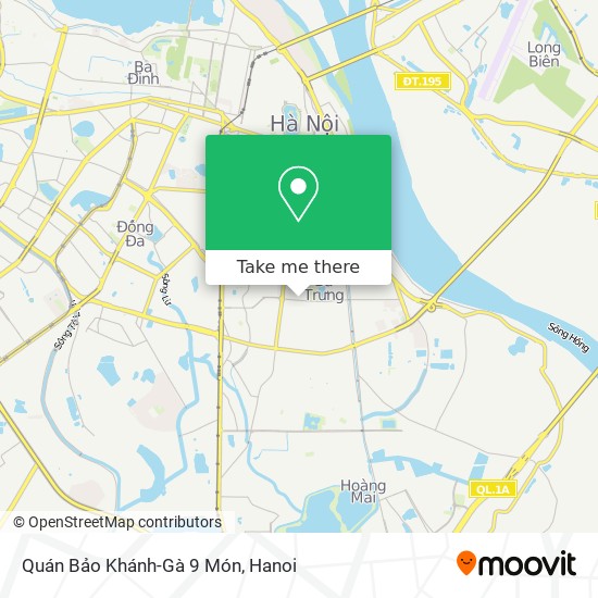 Quán Bảo Khánh-Gà 9 Món map