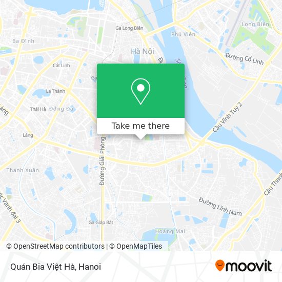 Quán Bia Việt Hà map