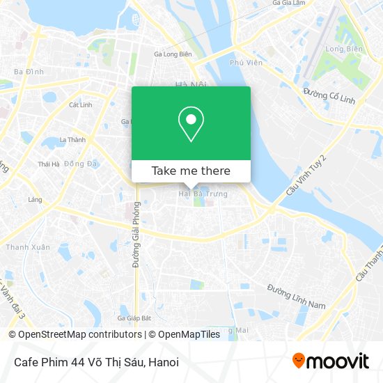 Cafe Phim 44 Võ Thị Sáu map