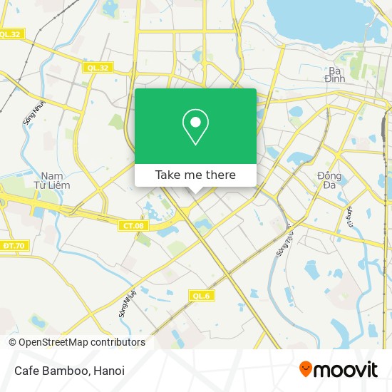 Cafe Bamboo map