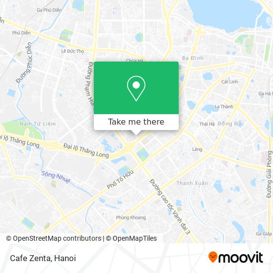 Cafe Zenta map
