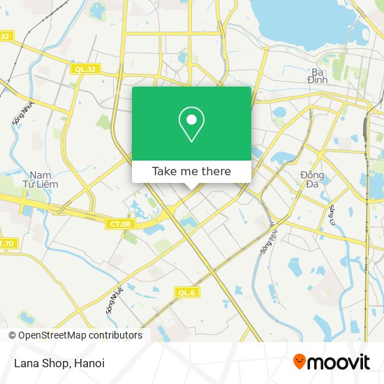 Lana Shop map