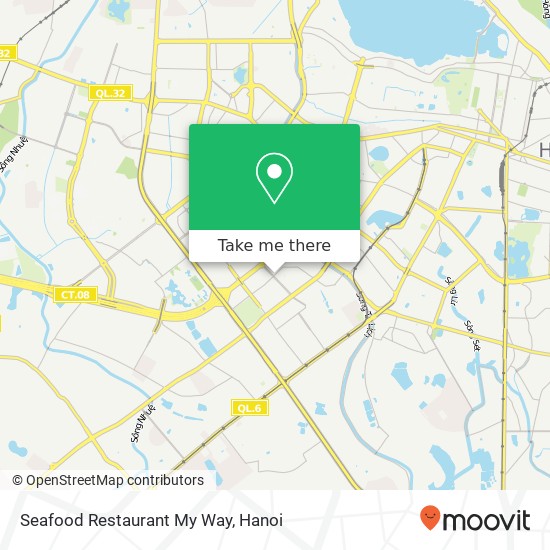 Seafood Restaurant My Way, PHỐ Hoàng Ngân Quận Cầu Giấy, Hà Nội map