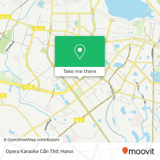 Opera Karaoke Cần Thơ map