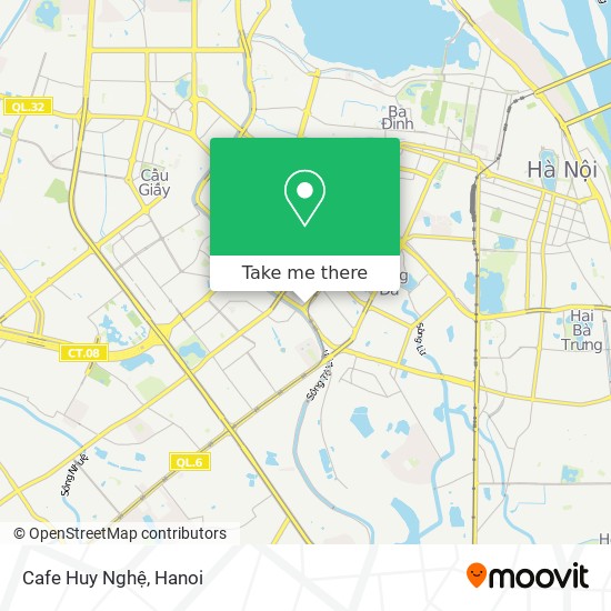 Cafe Huy Nghệ map