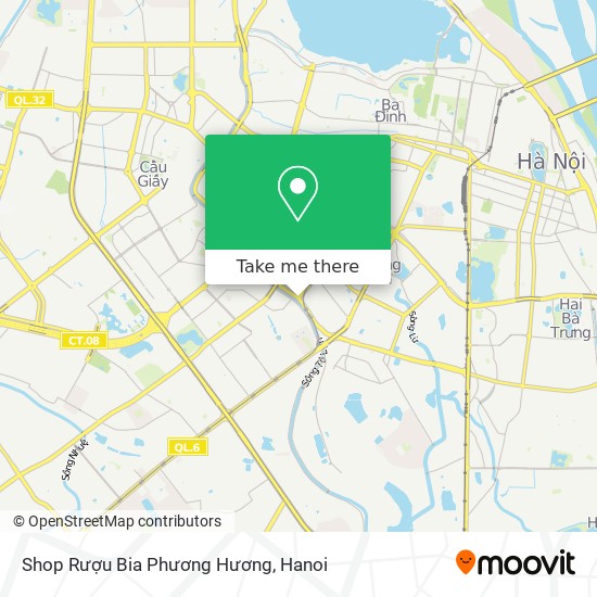 Shop Rượu Bia Phương Hương map