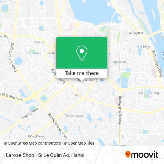 Larose Shop - Sỉ Lẻ Quần Áo map