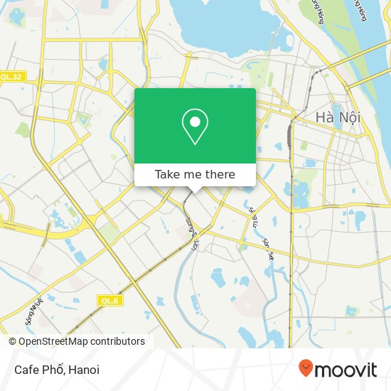 Cafe Phố, PHỐ Thái Thịnh Quận Đống Đa, Hà Nội map