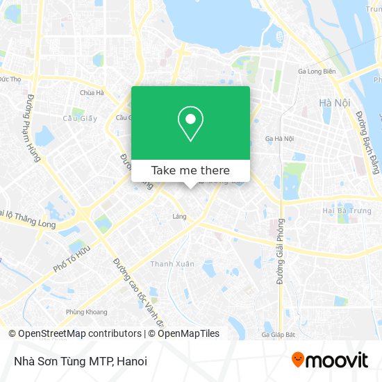 Nhà Sơn Tùng MTP map