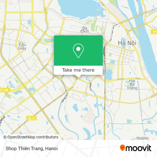 Shop Thiên Trang map