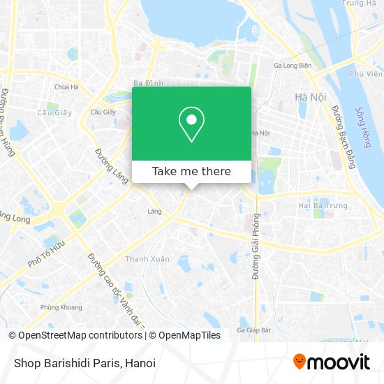Shop Barishidi Paris map