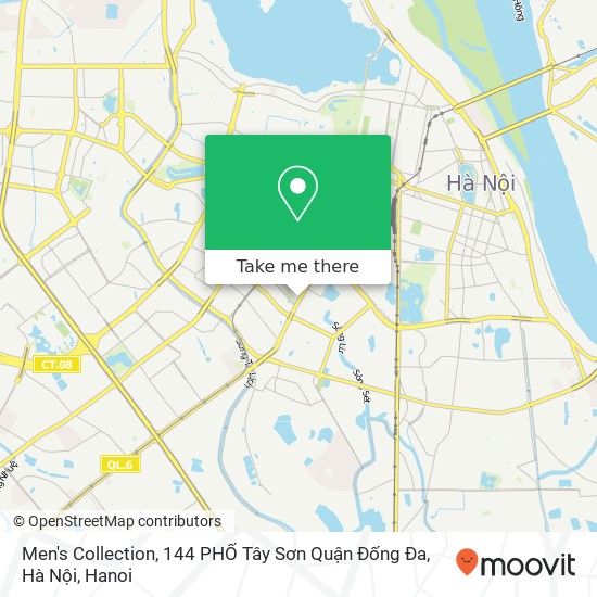 Men's Collection, 144 PHỐ Tây Sơn Quận Đống Đa, Hà Nội map
