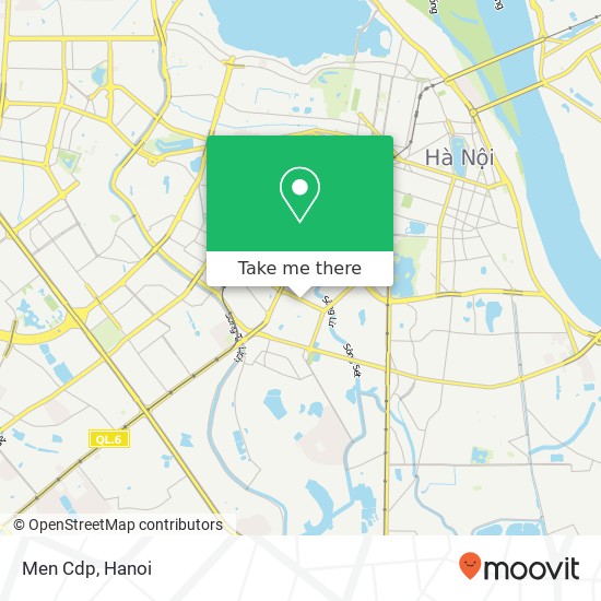 Men Cdp, 145 PHỐ Chùa Bộc Quận Đống Đa, Hà Nội map