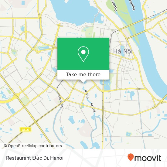 Restaurant Đắc Di, PHỐ Hồ Đắc Di Quận Đống Đa, Hà Nội map