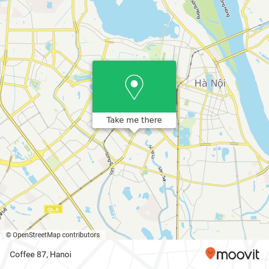 Coffee 87, 87 PHỐ Tây Sơn Quận Đống Đa, Hà Nội map