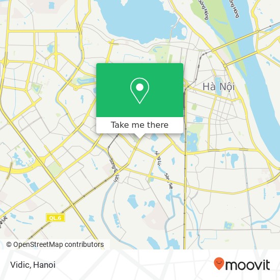 Vidic, PHỐ Tây Sơn Quận Đống Đa, Hà Nội map