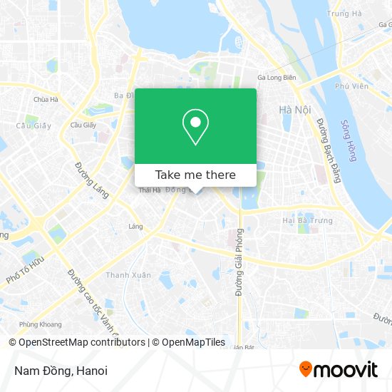 Nam Đồng map