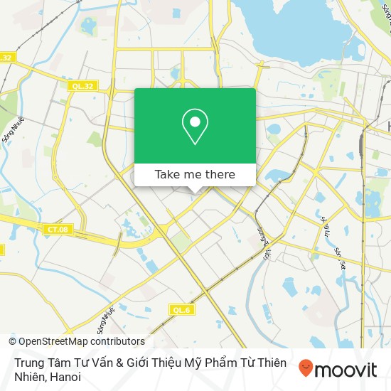 Trung Tâm Tư Vấn & Giới Thiệu Mỹ Phẩm Từ Thiên Nhiên, 37 PHỐ Trung Kính Quận Cầu Giấy, Hà Nội map